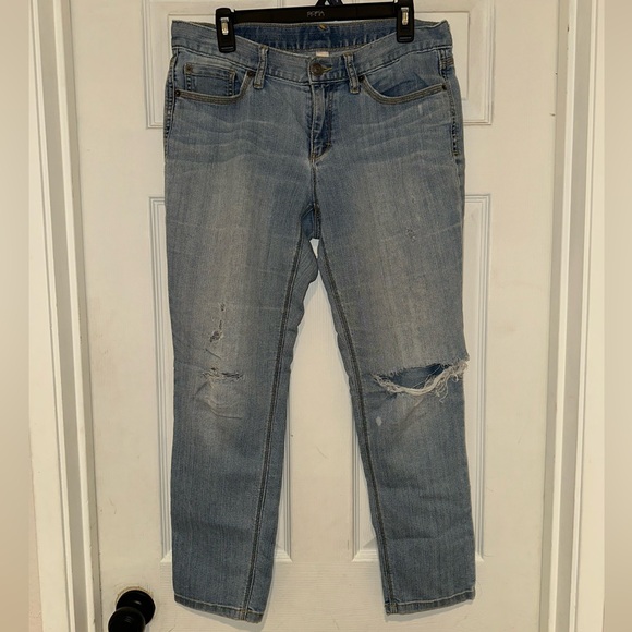 LOFT Light Blue Women's Skinny Jeans - Picture 2 of 5